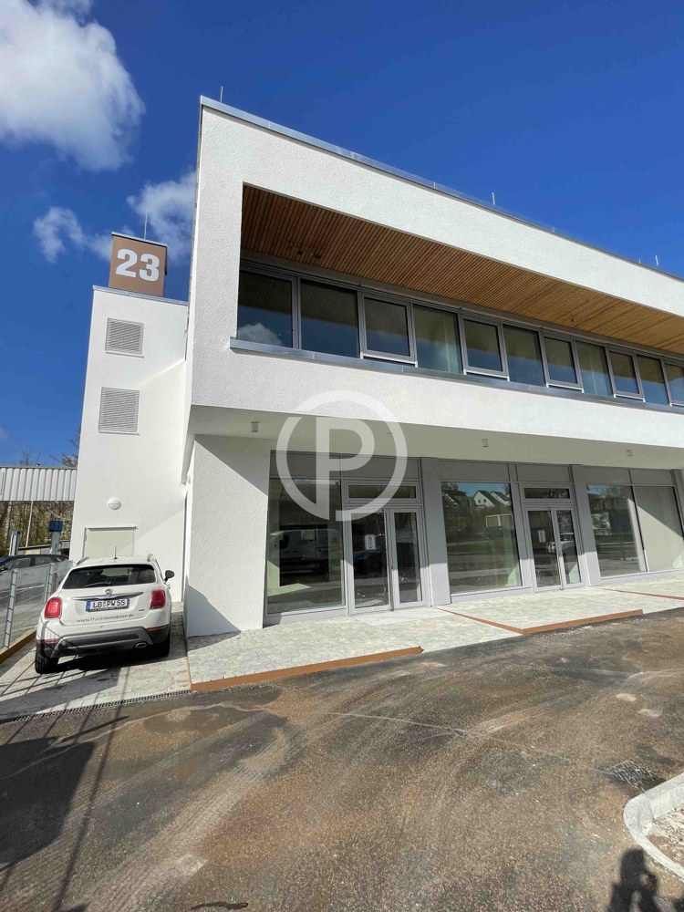 Ansicht Gewerbefl�che links L1 Weinstadt-Endersbach B�rofl�che Repr�sentative B�roeinheit mit Schaufensterfront in verkehrsg�nstiger Lage