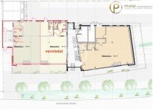 Grundriss Erdgeschoss Vertriebsstandort vor den Toren Stuttgarts: Attraktive B�ros und ansprechende Pr�senationsfl�chen