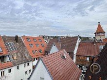 Terrassenaussicht zum Beinsteiner Tor Charmantes Schmuckst�ck! Wohn- und Gesch�ftshaus in Waiblingen Altstadtlage