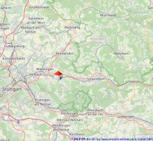 Makrolage Gro�z�gige Neubau Ladenfl�che / Showroom in Weinstadt mit guter Verkehrsanbindung