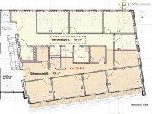 Grundriss Obergeschoss B�ro 2 Vertriebsstandort vor den Toren Stuttgarts: Attraktive B�ros und ansprechende Pr�senationsfl�chen